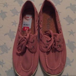 Sperry lace up shoes-never worn